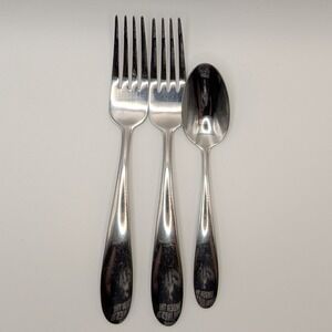 Oneida Stainless Steel 3 Piece Landon 2 Forks 1 Tea Spoon Replacement